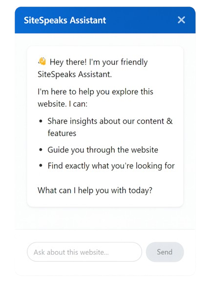 SiteSpeaks